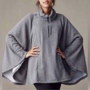 Ugg Heather Gray Pichot Poncho SZ XS/S
